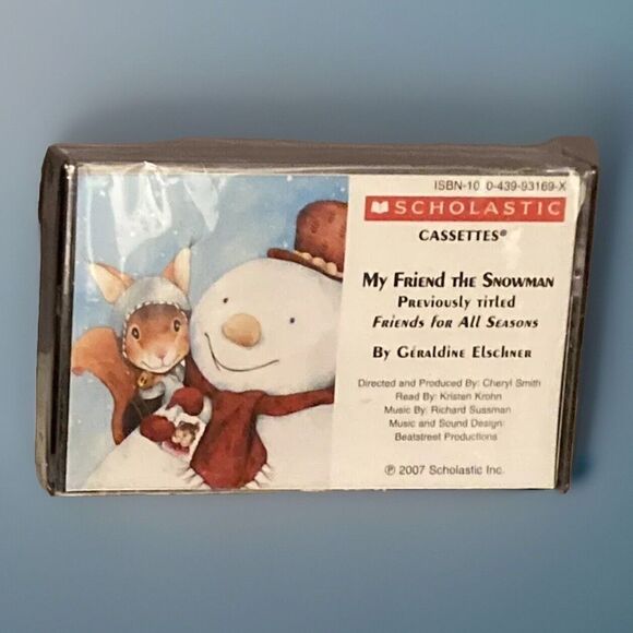 Other - My Friend The Snowman Audiobook Cassette Tape Friends For All Seasons Elschner